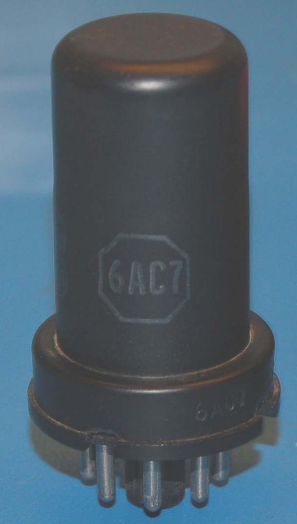 6AC7W Sharp-Cutoff Pentode Tube (U.S. Army Issue)