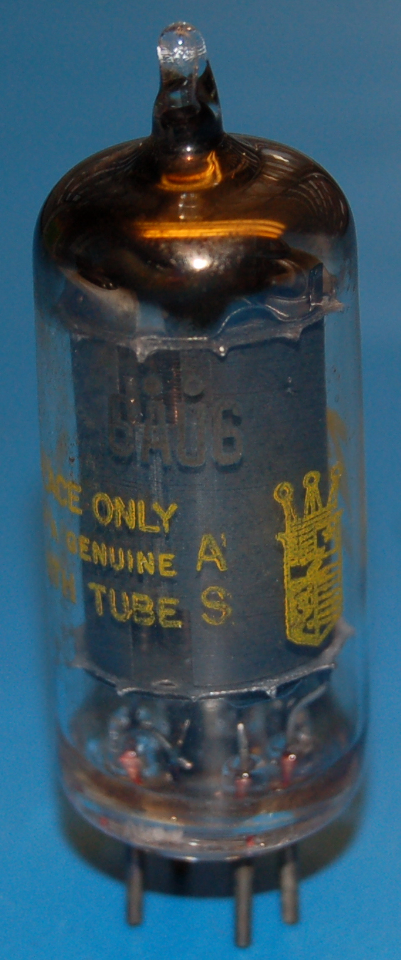 6AU6 Sharp-Cutoff Pentode Tube