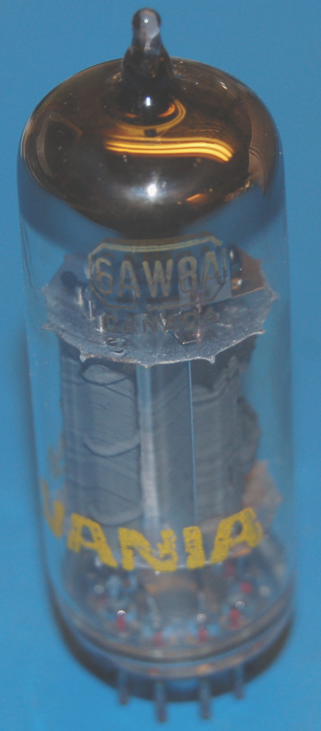 6AW8A High-Mu Triode - Sharp-Cutoff Pentode Tube
