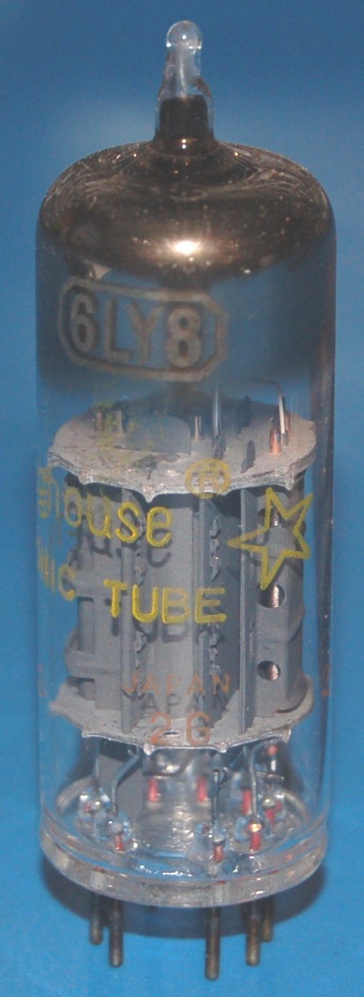 6LY8 High-Mu Triode - Sharp-Cutoff Pentode Tube