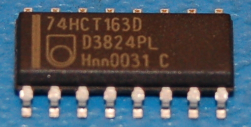 74163 - 74HCT163D Presettable Synchronous 4-bit Binary Counter with Reset