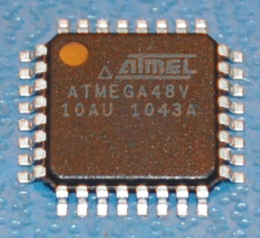 ATMEGA48V-10AU AVR Microcontroller, 8-bit, 4K, 10MHz, TQFP-32