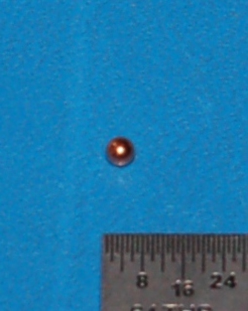 Copper 102 Ball, .094" (2.4mm) Dia. (10 Pk)