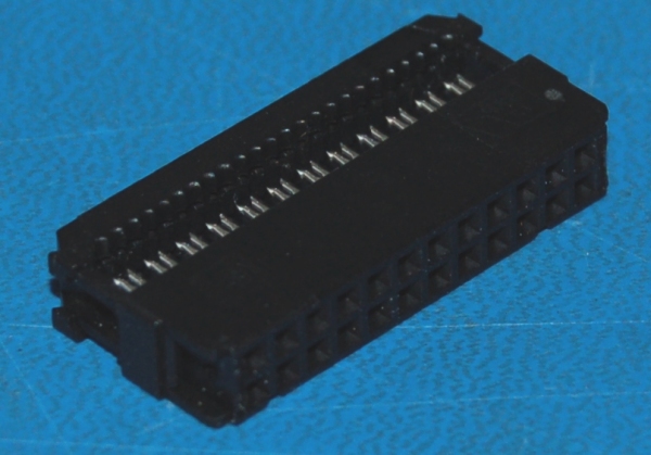 IDC .100" Connector, Female Plug, 24P