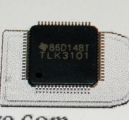 TI TLK3101IRCPG4 2.5Gbps ~ 3.125Gbps IEEE 802.3 Transceiver