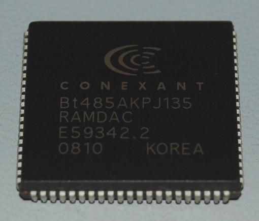 Bt485A Monolithic 24-bit True-Color 135MHz RAMDAC
