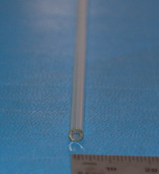 Glass Tube, Borosilicate, 4.0mm OD x 1mm Wall x 12"