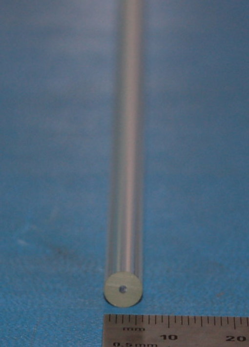 Glass Tube, Borosilicate, 6.0mm OD x 4.8mm Wall x 12"