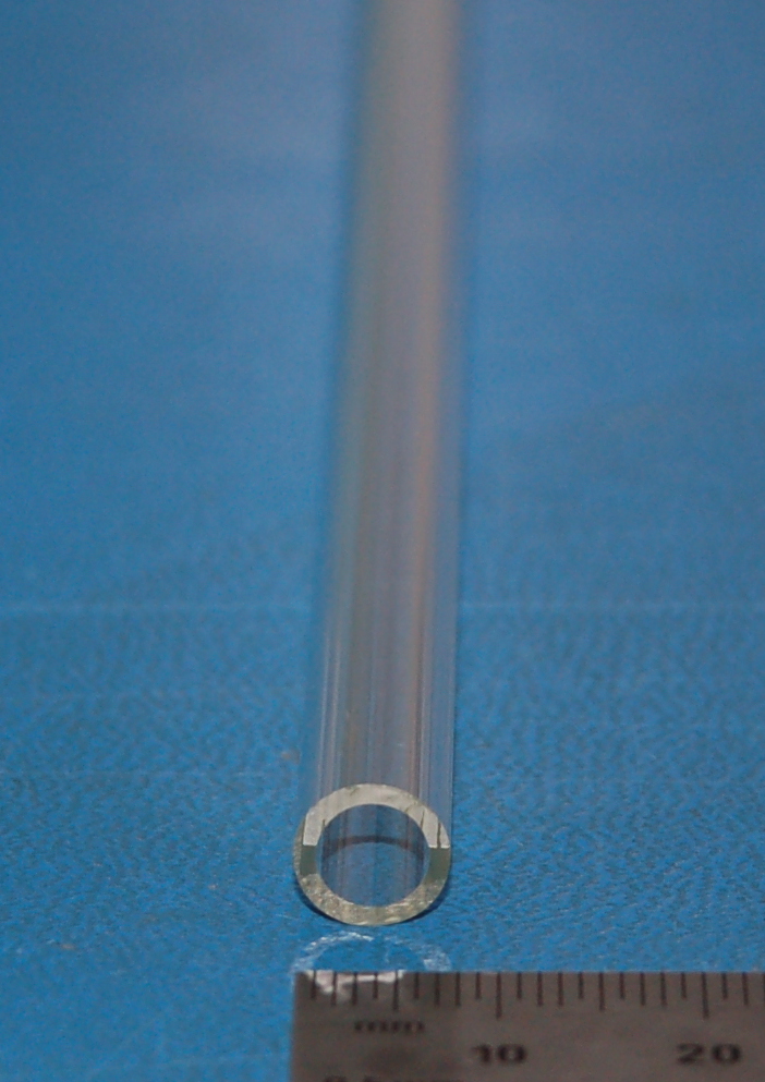 Glass Tube, Borosilicate, 8.0mm OD x 1.0mm Wall x 12"