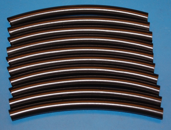 PVC Heat-Shrink Tubing, .375" to .188" (9.5mm to 4.8mm) x 6", Black (10 Pk)
