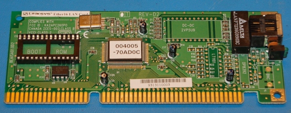 Linksys Ether16 ISA Network Adapter