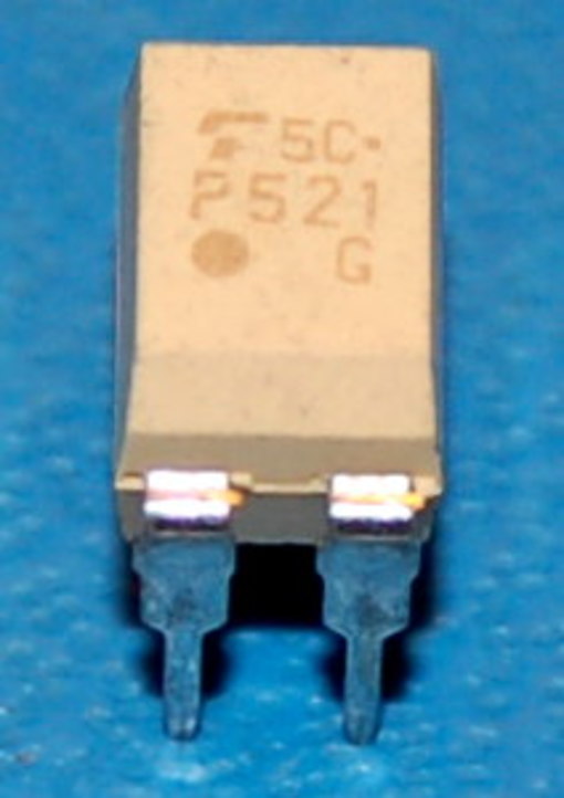Toshiba TLP521 Optocoupler, Transistor Output, DIP-4 (4 Pk)