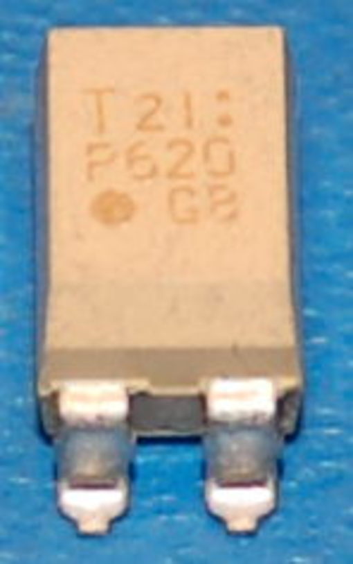 Toshiba TLP620 Optocoupler, Transistor Output (10 Pk)