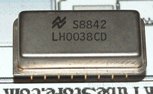 LH0038CD True Instrumentation Amplifier
