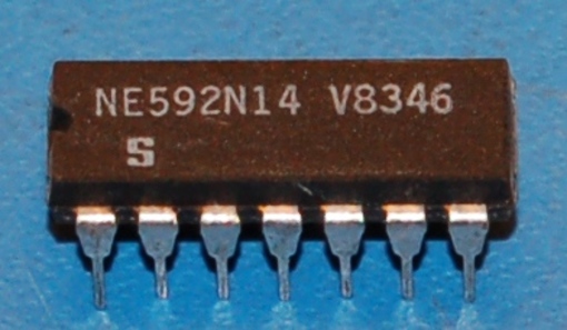 NE592N14 Dual-Stage Differential Video Amplifier