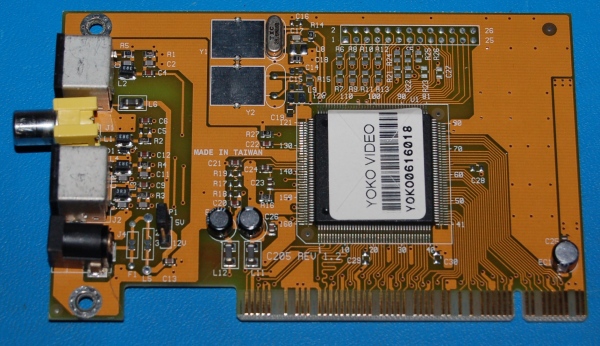 Yoko Brooktree BT848 PCI Capture Card
