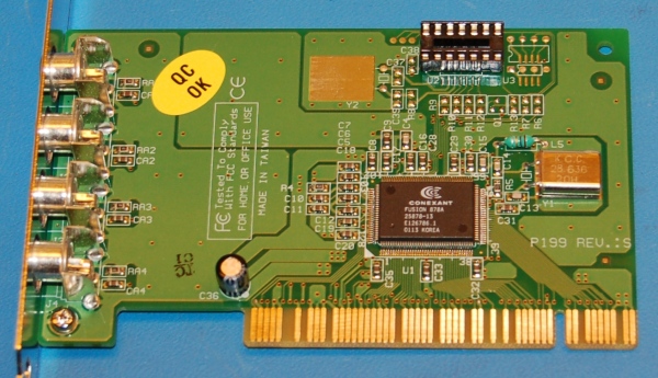 BT878A PCI Capture Card, 4-Port
