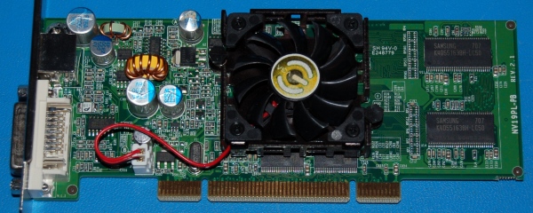 nVidia GeForce FX5500 PCI Video Card