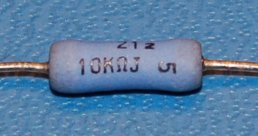 Metal Oxide Film Resistor, 2W, 5%, 10kΩ (10 Pk)
