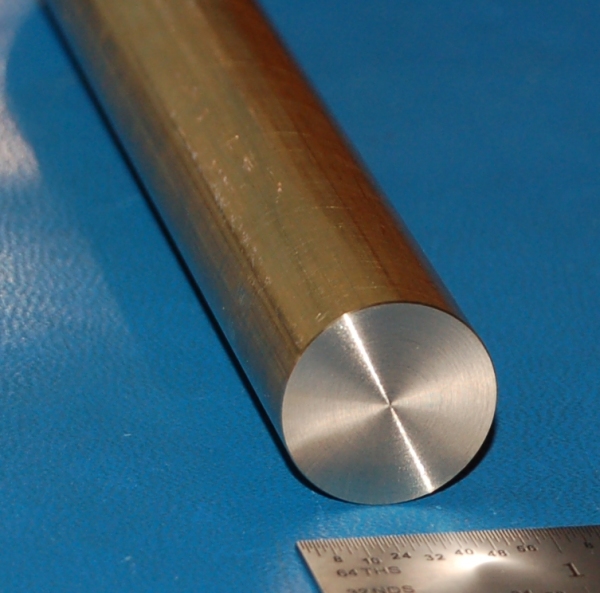 Brass 360 Rod, .875" (22.23mm) Dia. x 6"
