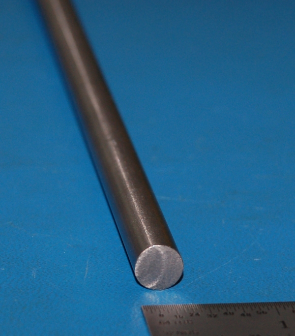 Tool Steel Grade O1 Rod, .375" (9.5mm) x 12"