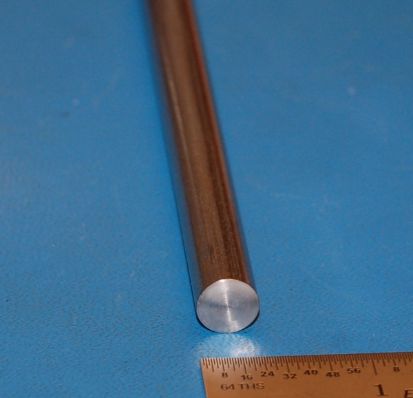 Stainless Steel 304/304L Rod, .375" (9.5mm) Dia. x 6"
