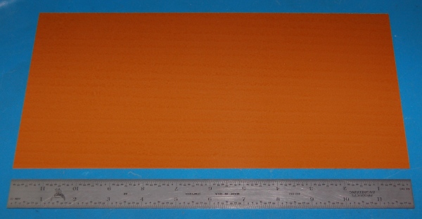 Garolite Sheet, Grade XX, .032" (.81mm), 12x6" (Tan)