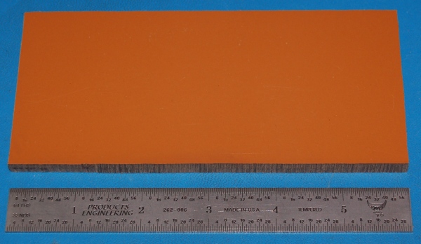 Garolite Sheet, Grade XX, .250" (6.4mm), 6x3" (Tan)