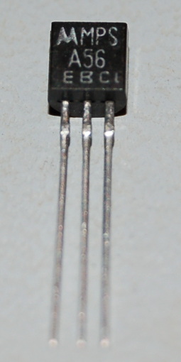 MPSA56 PNP Transistor, 80V, 0.5A, TO-92