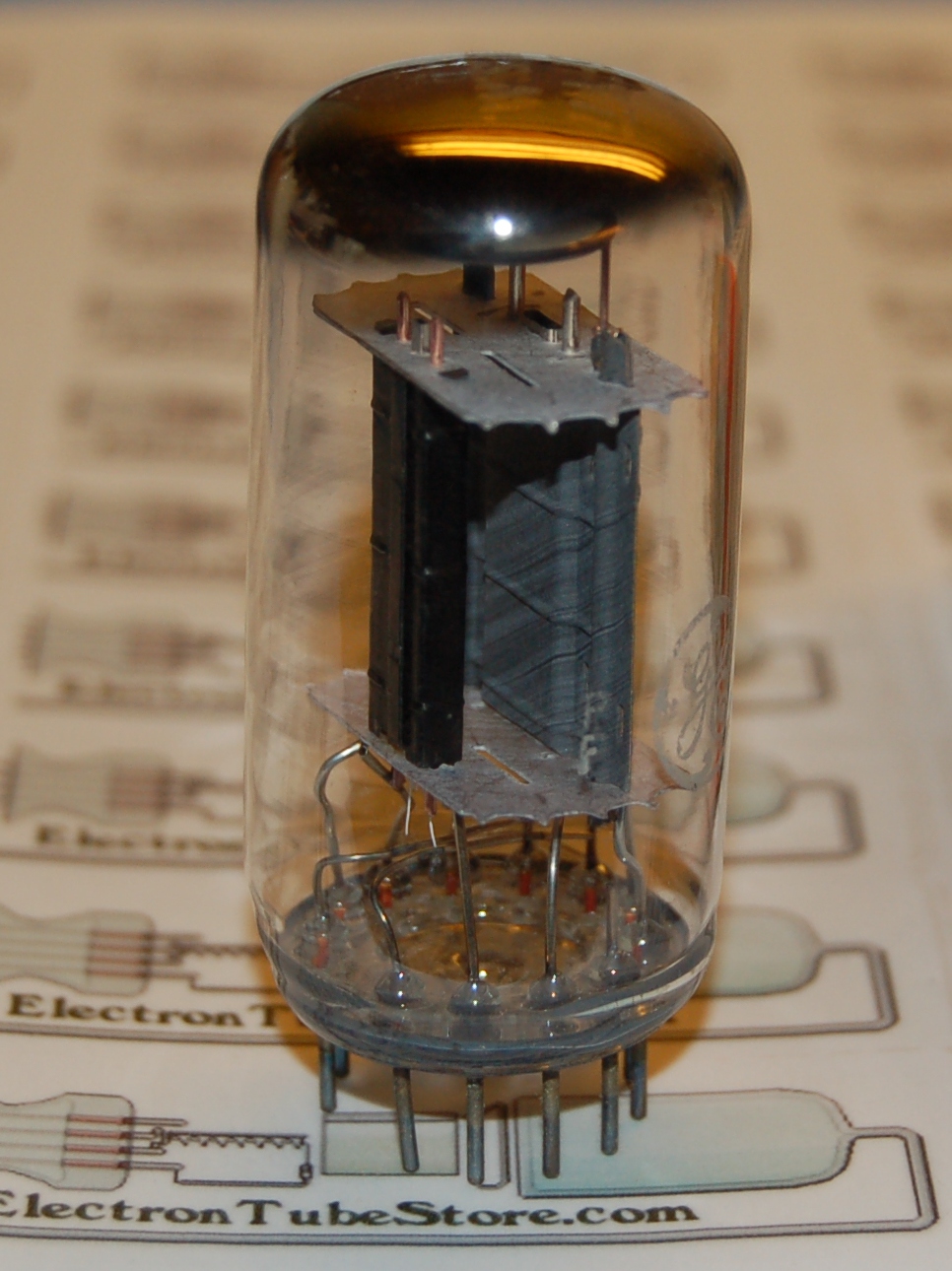 15FY7 triode and power-triode tube
