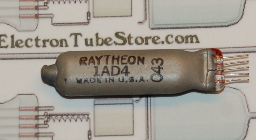 1AD4 pentode tube