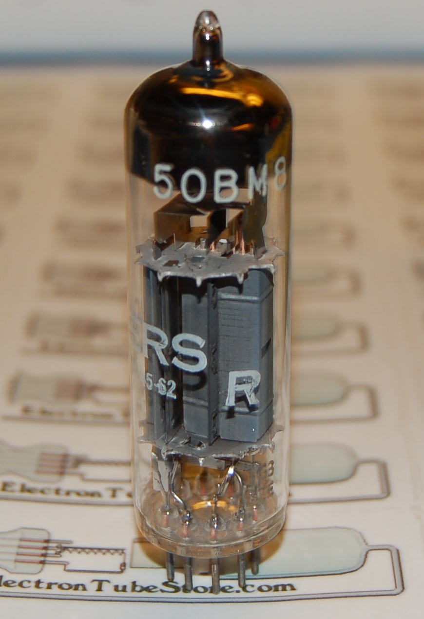 50BM8 triode and power-pentode tube