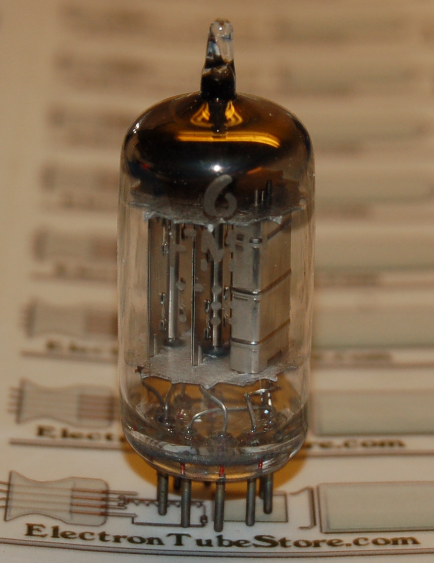 6FM8 double diode and triode tube