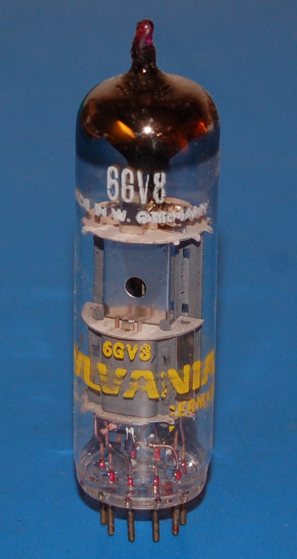 6GV8 High-Mu Triode - Power Pentode Tube