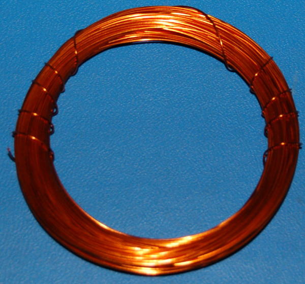 Enamel Coated Magnet Wire #24 (.022" / .56mm) x 100'