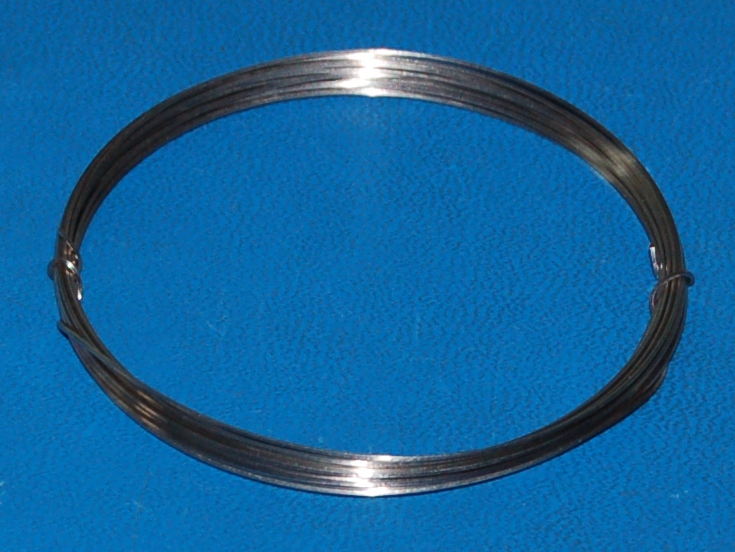 Stainless Steel 304 Square Wire, .020" (0.5mm) Square x 10'
