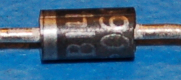 SB140A Schottky Diode, 40V, 1A, DO-204AL (25 Pk)
