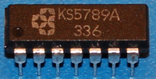 KS5789A Quad CMOS RS-232 Line Receiver, DIP-14