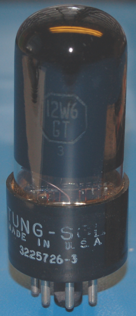 12W6GT Beam Power Amplifier Pentode Tube - Cliquez sur l'image pour fermer