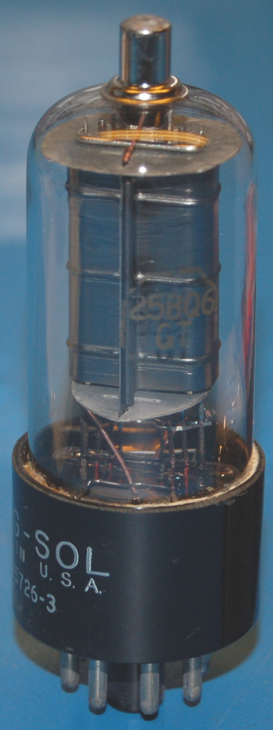 25BQ6GT Beam Power Pentode Tube - Click Image to Close