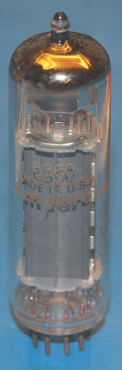 6360 Twin Tetrode Tube - Click Image to Close