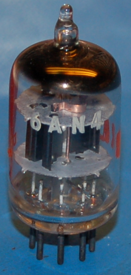 6AN4 UHF High-Mu Triode Tube - Click Image to Close