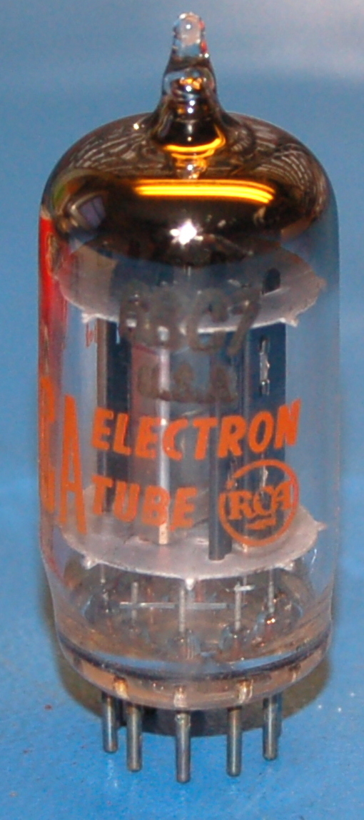 6BC7 Triple Diode Tube - Click Image to Close