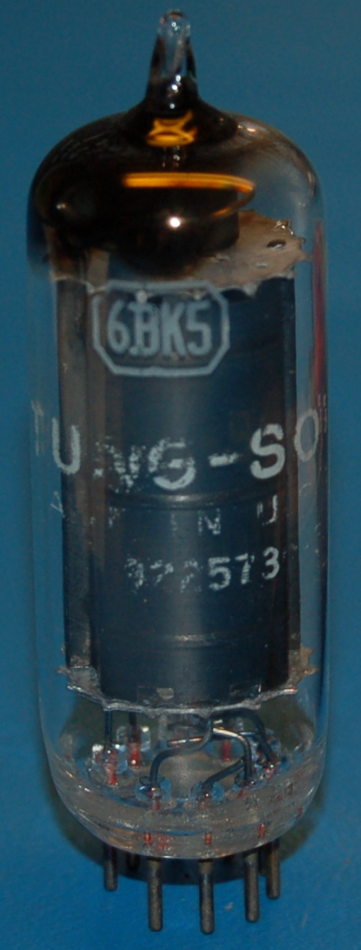 6BK5 Beam Power Pentode Tube - Click Image to Close