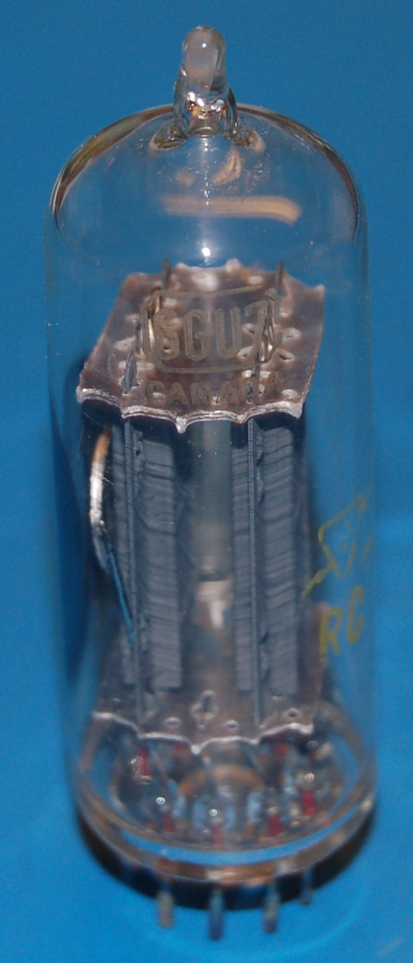 6GU7 Medium-Mu Twin Triode Tube - Click Image to Close