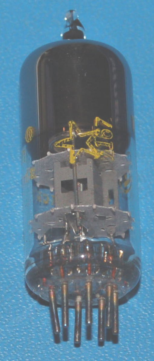 7167 Miniature Sharp-Cutoff Tetrode Tube - Click Image to Close