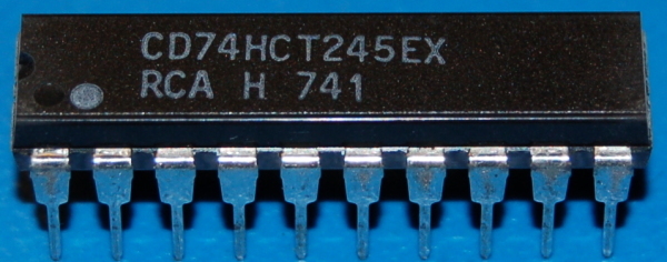 74245 - DM74245N Octal Bus Transceiver with 3-State Out, DIP-20 (10 Pk) - Click Image to Close
