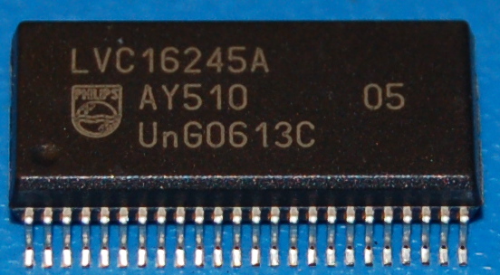 74245 - 74LVC16245A 16-Bit Bus Transceiver, 3-State, SSOP-48 - Click Image to Close