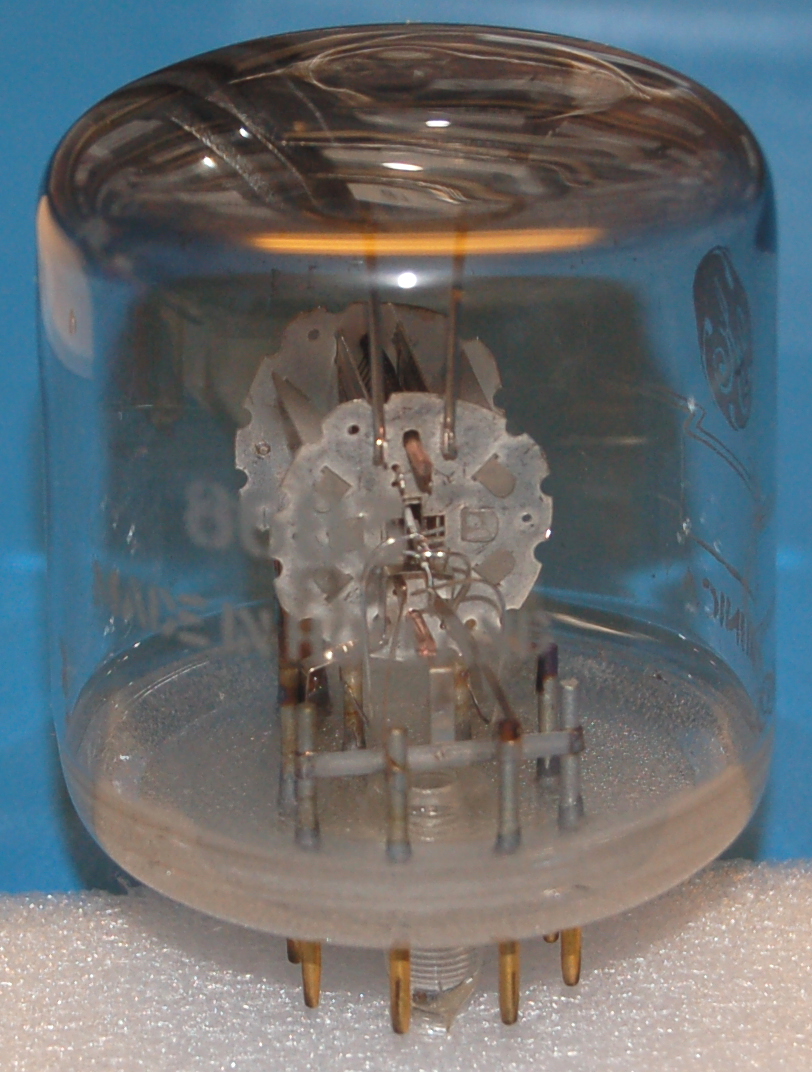 GE Amperex 8683 Transmitting Tube - Click Image to Close