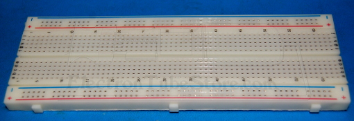 Solderless Breadboard, 830-Point, #29 ~ #20 AWG Wire, 6x2" - Click Image to Close
